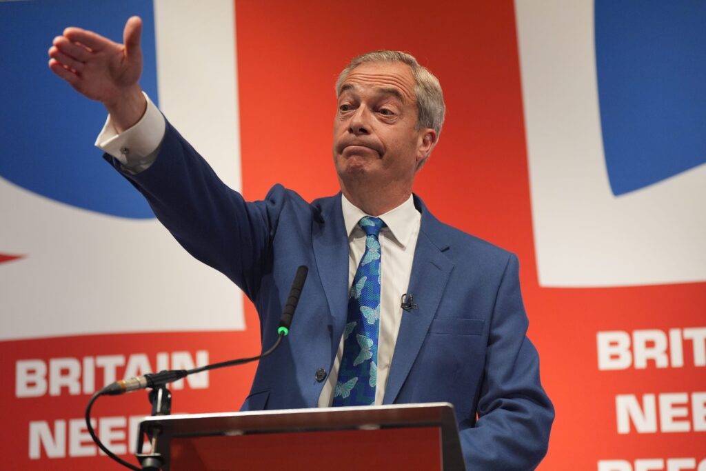 Reform UK party immigration policy 2024 election